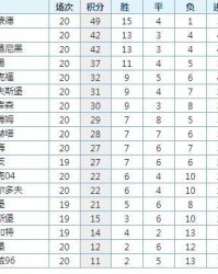  拜仁七连胜领跑德甲积分榜  